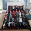 Fashion R-Resident Evil Game Umbrella Bedding Set Single Twin Full Queen King Size Bed Set Kids Bedroom Duvetcover Set