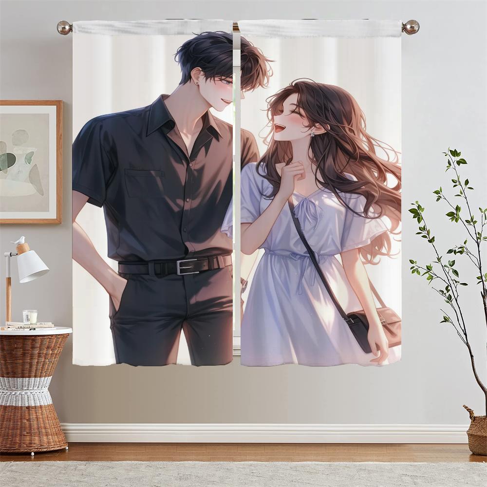 Gutter og Jenter Luksus Stuegardiner for Kamera Billige Ting Med Gratis Frakt for Hjem Krøller Rullegardin Mørkleggingsgardin den