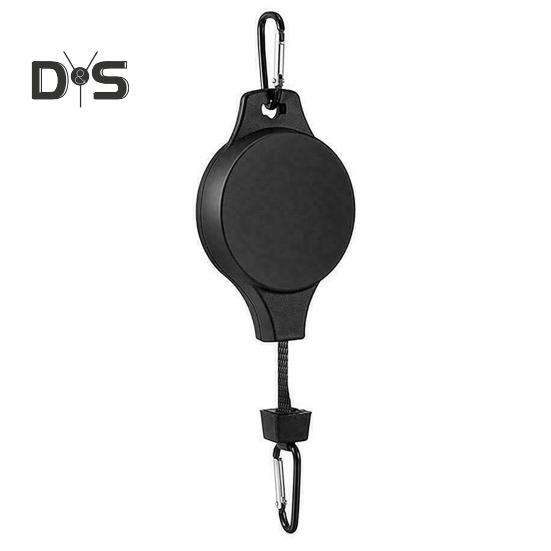 

Крючок для подвешивания растений, прочный выдвижной крючок для подвешивания растений, регулируемый крючок для подвешивания растений для уличного сада, цветочных корзин, горшков, кормушек для птиц чёрный