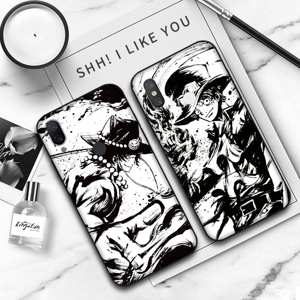 JW52 Ace Sabo Black Soft Case for OPPO Reno 8 6 5 4 Pro Plus Find X3 A17 A3 A31 A38 A40 A53 A54 A55 A74 A76 A78 A77 A80 A94 A95 A96 Lite