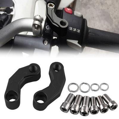 Adaptador de soportes de extensión elevadores de espejos de motocicleta, 2 uds., para BMW R1200GS LC