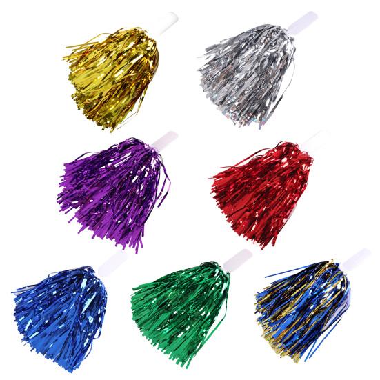 Cheerleader Blume Fühlen Sie sich wohl Dekorative Anfeuerungs-Requisiten Cheer Squad Team Spirituell Spaß Pompoms für Sportspiele