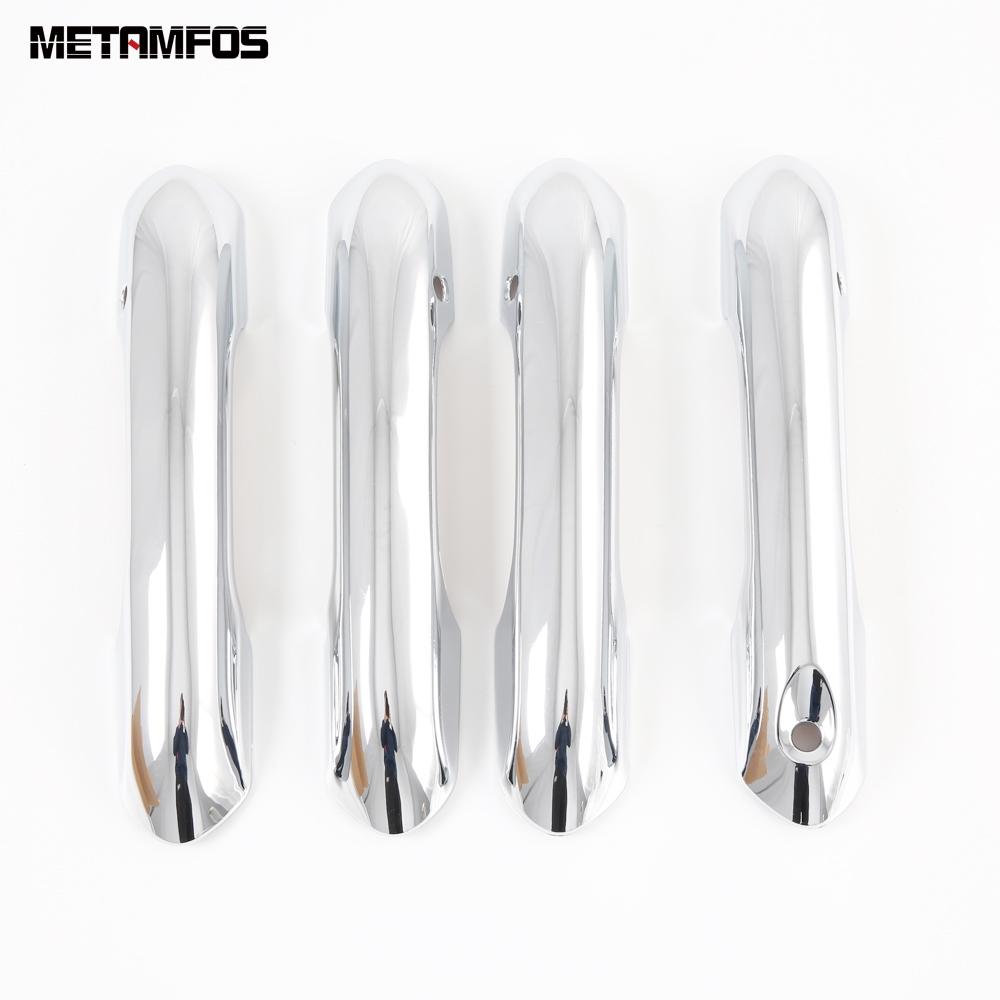 Side Door Handle Bowl Cover Trim For Ford Explorer -2024 2025 Carbon Fiber Protection Cap Exterior Accessories Car Styling