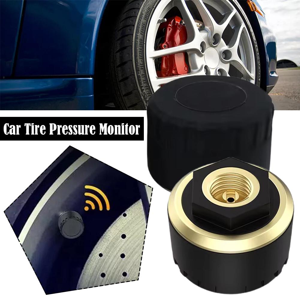 Car TPMS Tire Pressure Monitoring System Bluetooth 5.0 Phone Display Motorcycle Car Tyre Pressure Sensor App for lOS Androi N9E7
