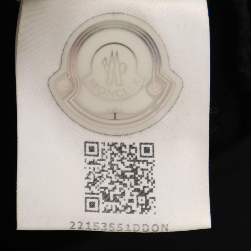 Moncler H10918G00047 Sweat cu mânecă lungă Hanorac cu fermoar M negru CARDIGAN CU FERMOAR Bărbați Second-hand