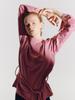 ECOMMAE Ribbon Scarf T-Shirt (Pink)