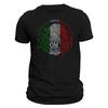 Custom Text Mexico Coat Of Arms T Shirt Playera De Personalizada Con Escudo Nacional Vintage Graphic Fashion Stretched
