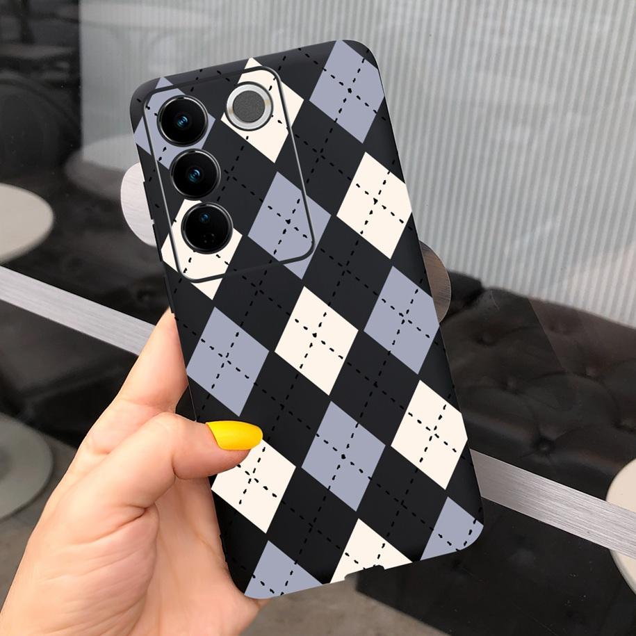 For Vivo V27 Pro Case Vivo V27e Back Cover Fashion Candy Color Painted Funda For Vivo V27 5G V 27e V27Pro V2237 V2230 Soft Shell