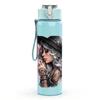 1PC Two Woman Dark Portrait Print 750ml Color Plastic Sports Water Bottle Leakproof Flip Straw Lid Suitable for Sports Office Home Use
