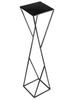 Modern Loft Black Flower Stand 100 Cm