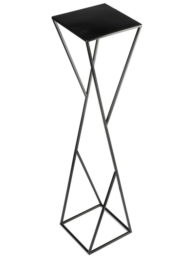 Modern Loft Black Flower Stand 100 Cm