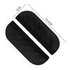 A Pair Car Rearview Mirror Rain Eyebrow Carbon Fiber Pattern Rain Shield Sun Shade Vision Protector for Auto Mirror Accessories