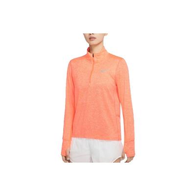 Element Half-Zip Running Fitness Top Women Tops Bright-Orange CU3221-854