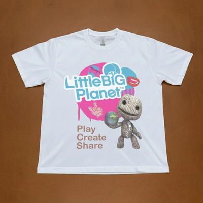 Vintage Funky Little Big Planet Graphic Tee Unisex Cotton Retro Gift