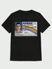 McLoven-Film-T-Shirt mit McLoven-Führerscheinmotiv, bedruckt, kurzärmelig, lässig, digital bedruckt, Unisex