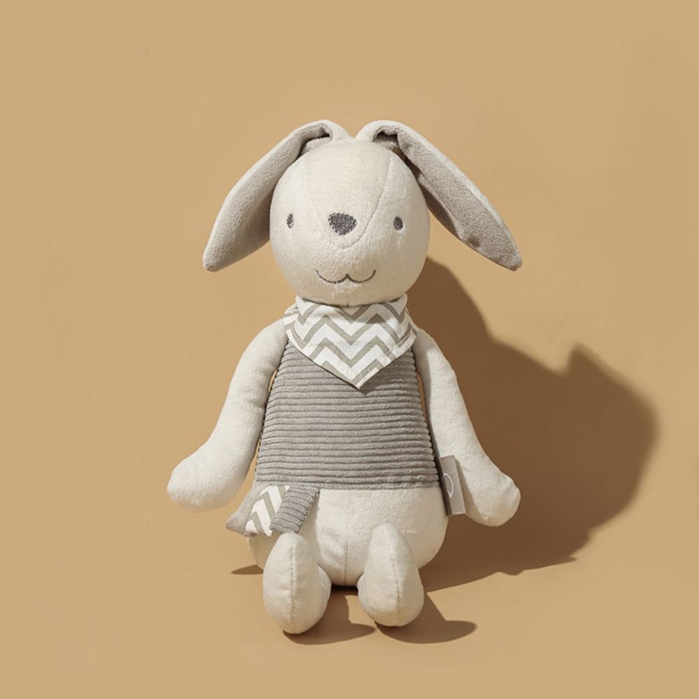Soft Plush Rabbit Doll Baby Soft Long-Eared Rabbit Bed Doll Plush Toy  Kids Birthday Gift