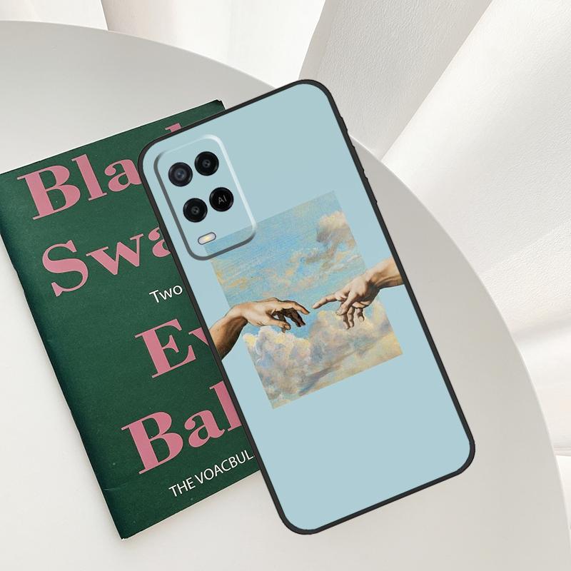 Renaissance Art Painting For OPPO A5 A6 Pro A15 A17 A77 A16 A76 A96 A18 A38 A58 A78 A98 A54 A74 A94 A40 A60 A80 Case