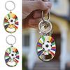 Commemorative 2026 Soccer Keychain Multi Tool Bottle Opener Portable Football Themed Accessory Decoration