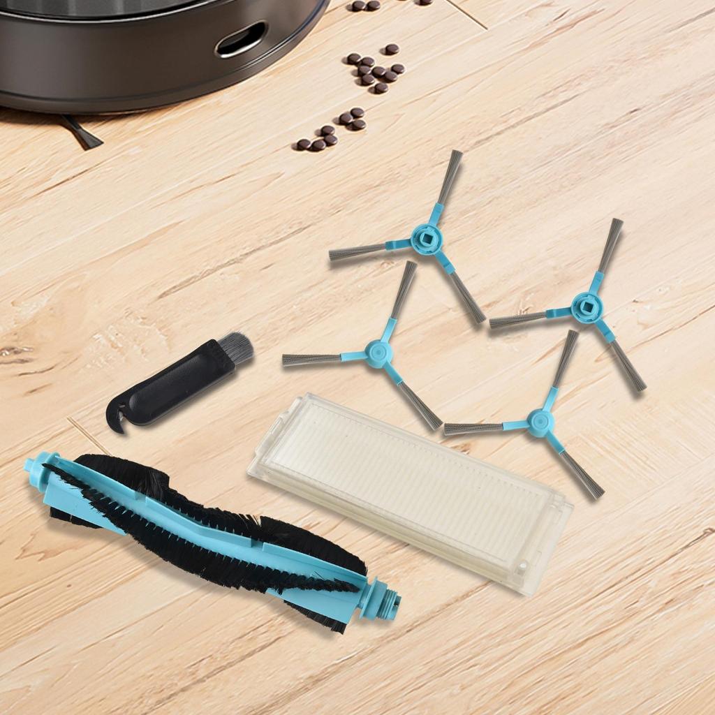 Comprehensive Roller and Side Brush Kit Compatible with For Cecotec For Conga