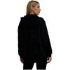 Women Fleece-Lined Adaptive Hoodie Full Arm Chest Access Long Sleeve Pullover Sweatshirt with Pocket for Dialysis Recovery