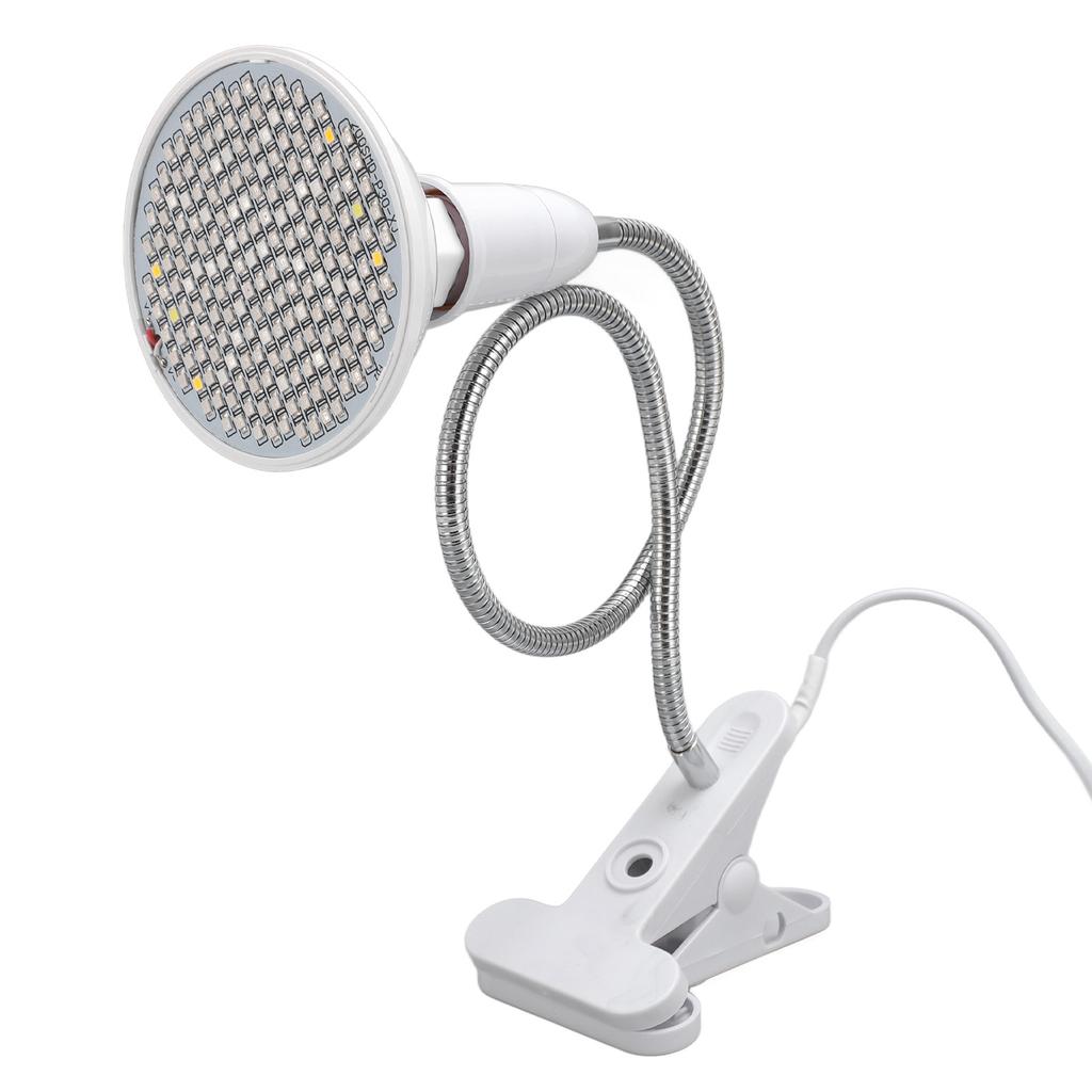 Grow Light LED Plant Light 8W Full Spectrum Desk Clip   Gooseneck E27 Socket Growing Lamp  for Indoor
