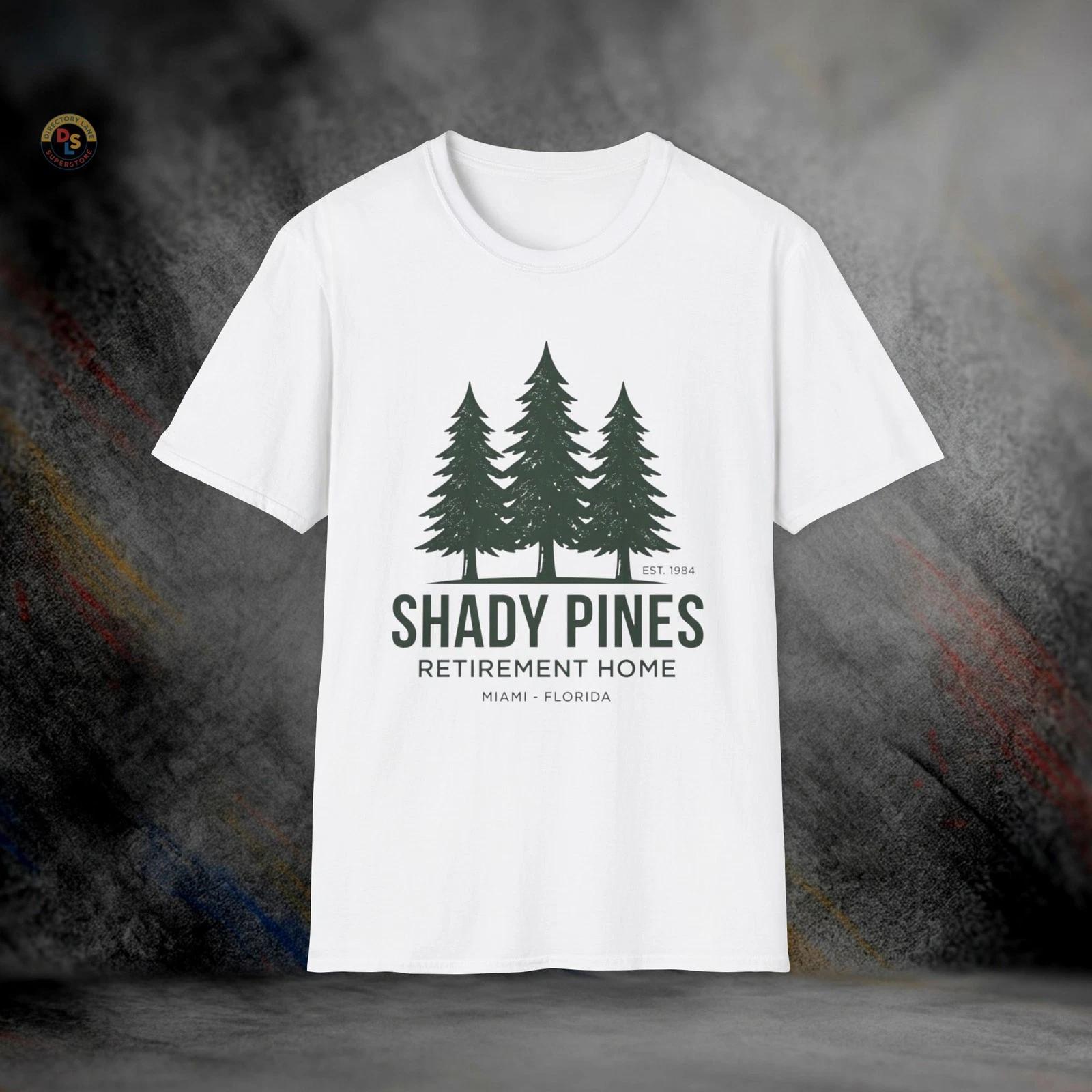 Shady Pines Retirement Home Golden Girls T-Shirt | Softstyle Tee M