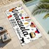Flag of Venezuela Venezuelan Towel Soft Lightweight Anti-Sand Large Beach Towel Quick-Drying Bath Sports Family