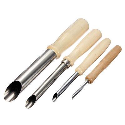Set of 3 Pottery Clay Sculpture Carving Modeling Tools DT