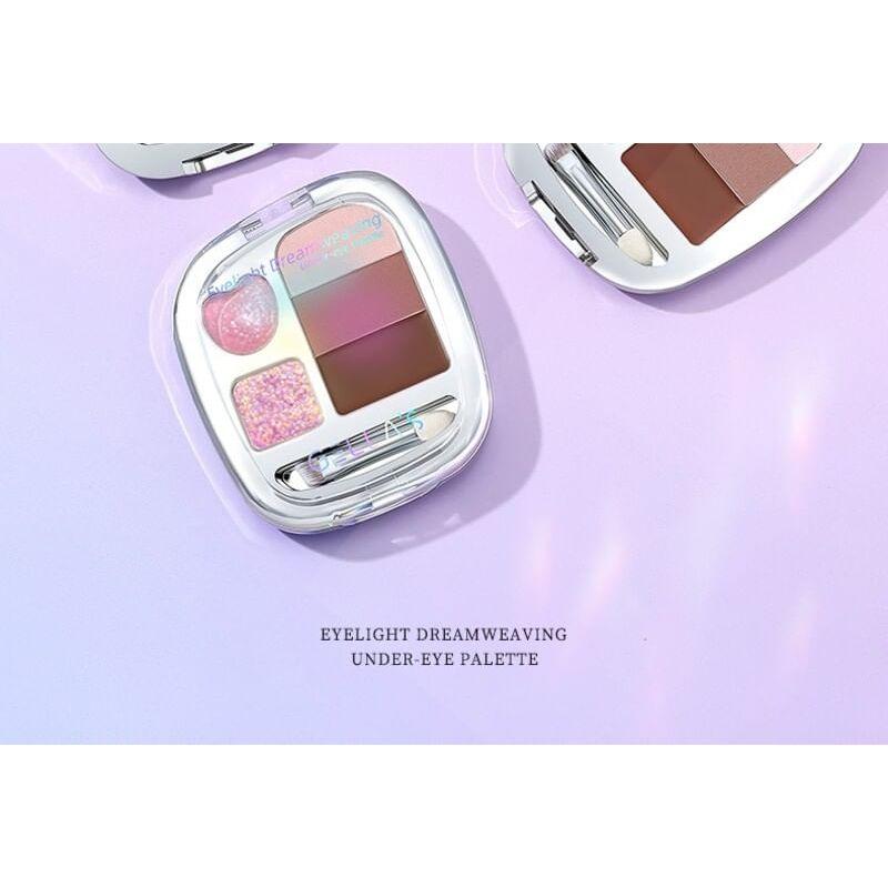 GELLA'S - Eyelight Dreamweaving Under-Eye Palette - Y02#Strawberry Puff