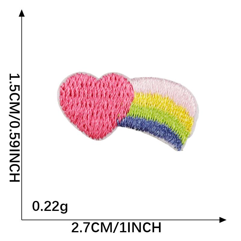 Cartoon Animal & Fruit Embroidered Patch for DIY Accessories and Handbooks