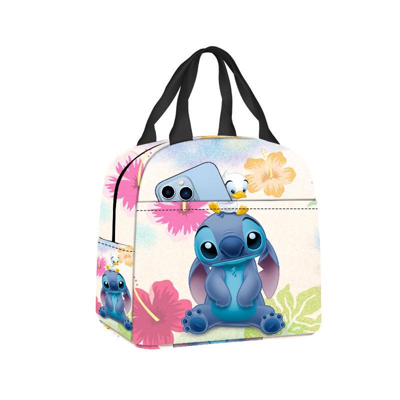 Stitc Lunch Bag, Thermal Insulation Bag, Student Office Workers Carry Rice Bento Bag, Aluminum Foil Waterproof Meal Bag