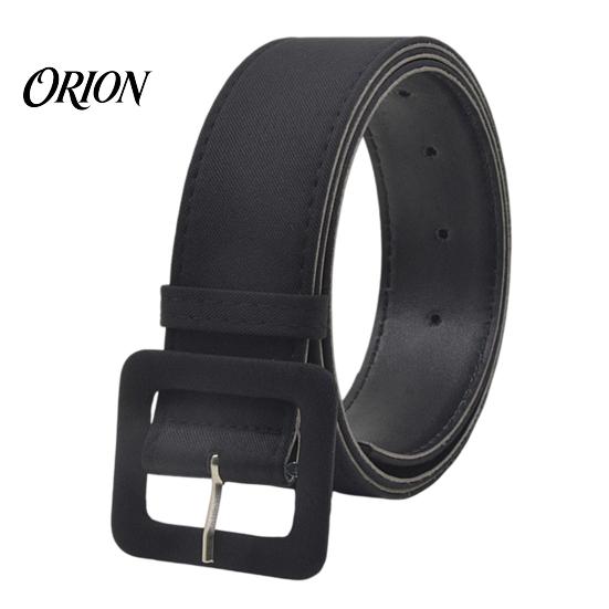 Waist Decor Fabric Covered Cincher with Square Buckle, Belt for Formal Coat Accessory Women, Adjustable Perforated Decorative Windbreakers Coats