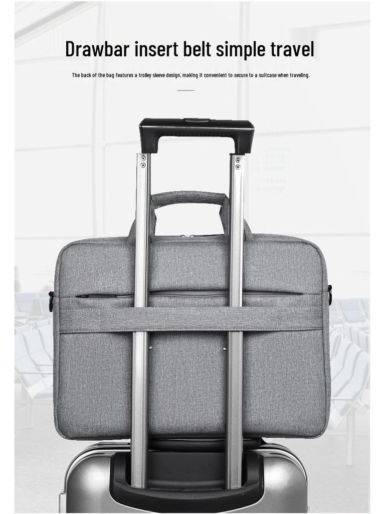 Wasserdichte Laptoptasche aus Oxford-Gewebe mit Innenfutter