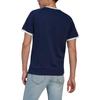 Adidas Originals Trefoil Logo Striped Crew Neck Short Sleeve T-Shirt Men T-Shirts Blue HK7279