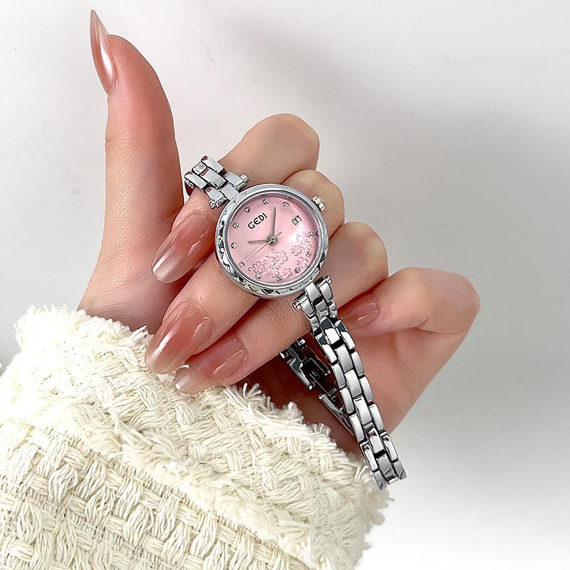 Gadji Damen Elegante Legierung Quarz Uhr Mit Wasserdichter Funktion Für Formelle Kleidung