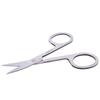 1 Pcs Professional Stainles Nails Eyebrow Nose Eyelash Cuticle Trimmer Epilator Scissor Manicure Tool Curved Pedicure Scissors