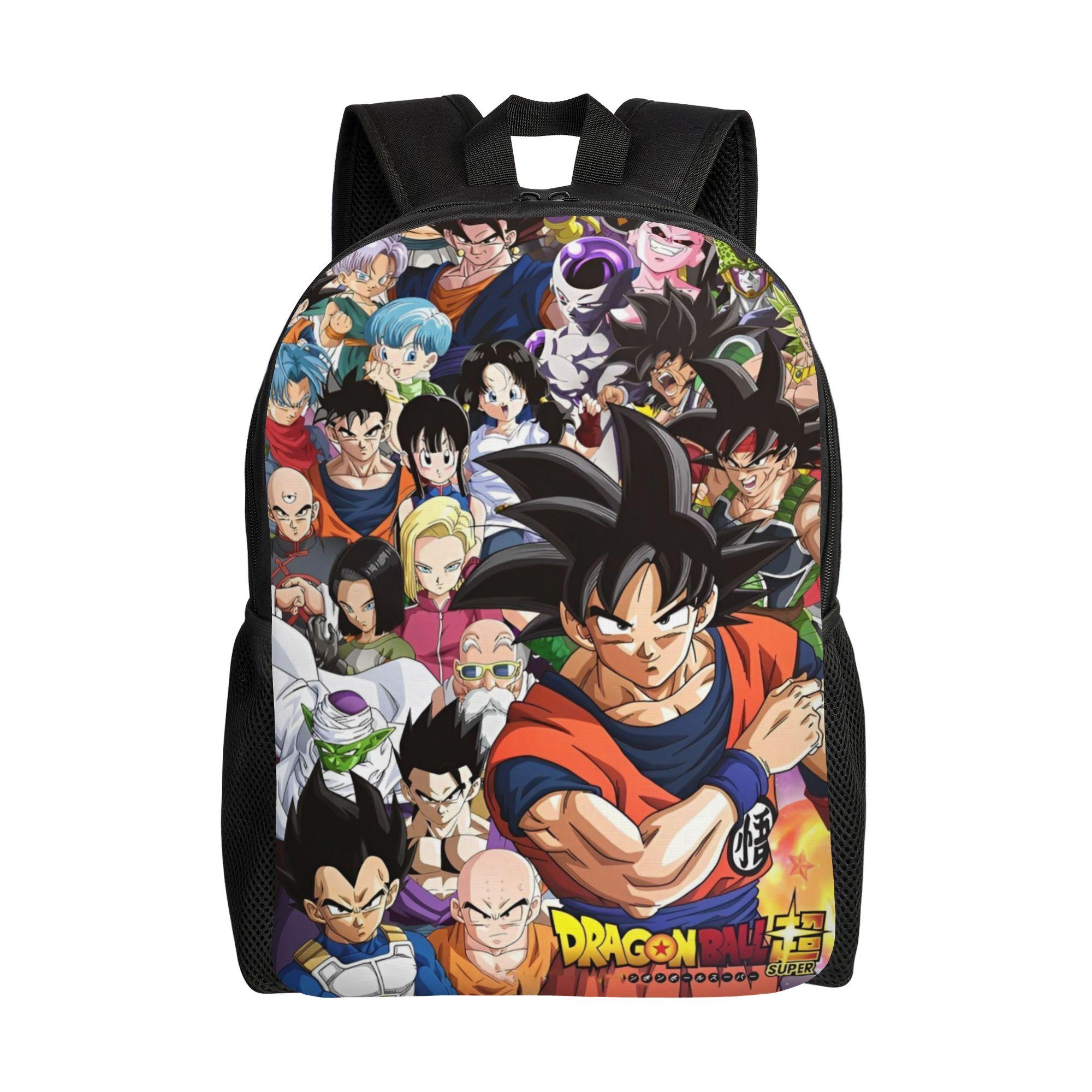 

Dragon Ball Kid Buu Classical Backpack Sports Student Business Daypack for Men Women Laptop Canvas Bags One Size