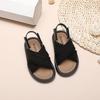 Girls' Casual Sandals New Arrival Summer Flat Shoes For Little Big Kids, Children's Beach Shoes For Girls