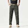 Men S Straight Leg Multi Pocket Casual Cargo Pants