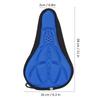   3D Mountain   Road Bike Breathable Soft Seat Saddle Cover (Black)