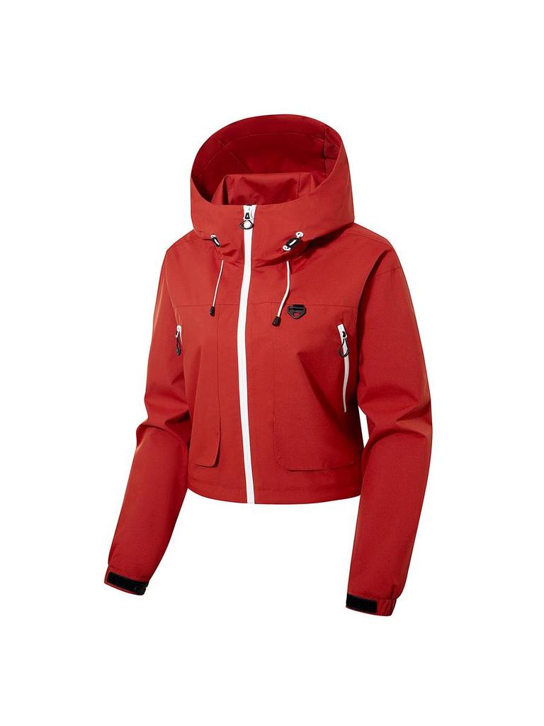 DuPont Women's Windproof Waterproof Hard Shell Jacket - Small, 2024 Autumn/Winter, Professional Outdoor Mountaineering.