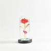 24K Gold Foil Rose with LED Glass Cover - Valentine's & Christmas Gift Vase