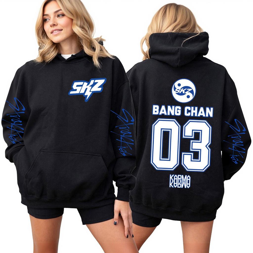 Roupa Casual Feminina da Moda Fato de Treino Top de Manga Comprida Moletom com Capuz Estampado