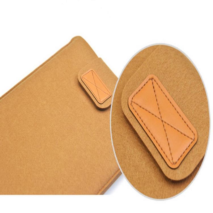 Vertikale Filz Laptoptasche Tablethülle Tasche, Größe: 13 Zoll