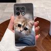 Jelly Case For OnePlus 10 Pro 10T ACE Pro Clear Silicone Soft TPU Back Cover One Plus 10PRO ACEPro Cute Rabbit Cat Phone Case