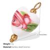Xiaoqing Fresh Air Pendant Ocean Series Small Fish Sea Star-Shaped Ceramic Stainless Steel Gold-Plated Pendant Necklace