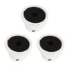 Adjustable Ceramic Grinder Rotor Manual Coffee Grinder Core Suitable for Hand Grinder Coffee Machine Accessories 3 Packs