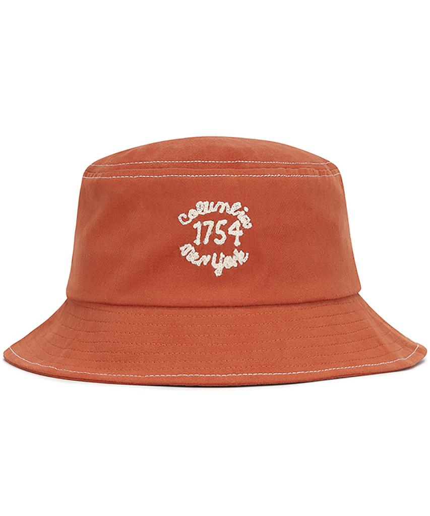 COLUMBIA UNIVERSITY 1754 Classic Logo Bucket Hat Orange