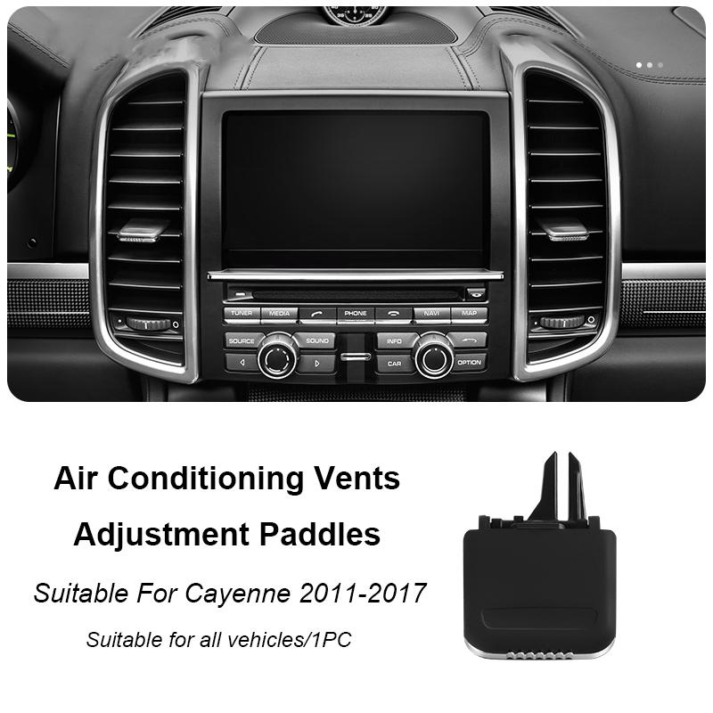 

Car Front Rear AC Air Vent Outlet Tab Clip Repair Kit Air Conditioning Paddle For Porsche Macan Cayenne Panamera 911 718 Boxster