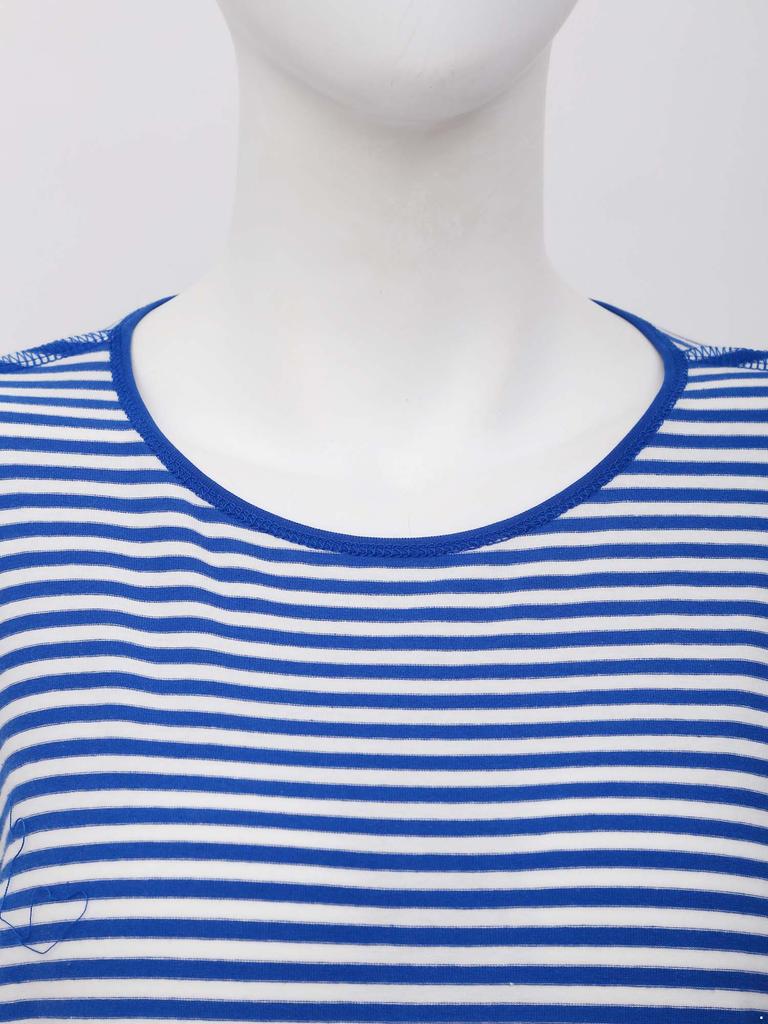 S-XXL Damen Ältere Alzheimer Pflege Gestreifter Overall Langarm Reißverschluss hinten und an den Beinen Anti-strip Body für besondere Pflegebedürfnisse